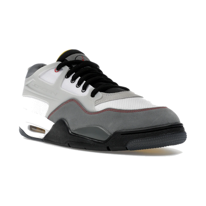Air Jordan 4 RM Premium White Black Smoke Grey Fire Red