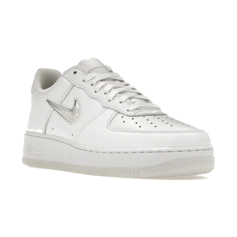 Nike Air Force 1 Low '07 Retro Color of the Month Jewel Swoosh Triple White