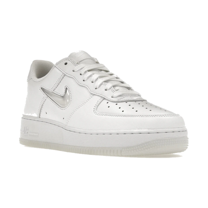 Nike Air Force 1 Low '07 Retro Color of the Month Jewel Swoosh Triple White