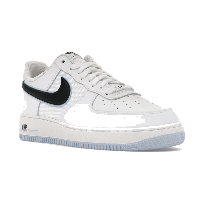 Nike Air Force 1 Low '07 White Black Hydrogen Blue