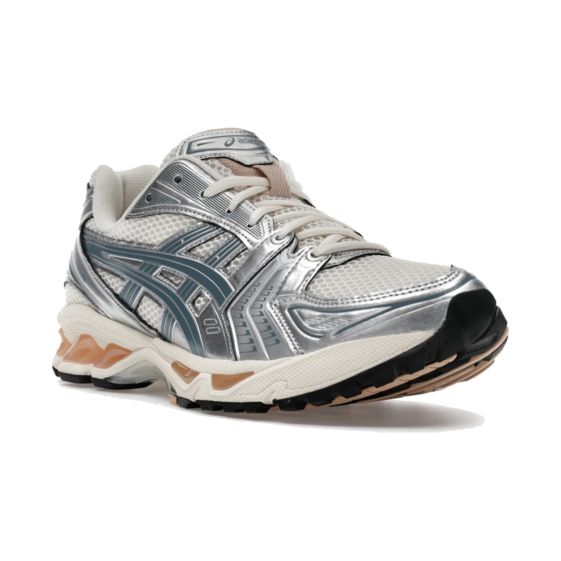 ASICS Gel-Kayano 14 Birch Pure Silver Teal Gold