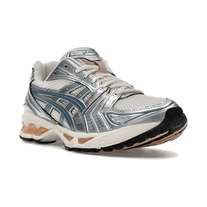 ASICS Gel-Kayano 14 Birch Pure Silver Teal Gold