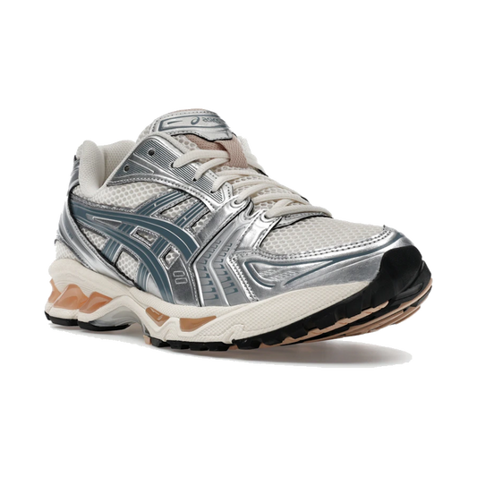 ASICS Gel-Kayano 14 Birch Pure Silver Teal Gold