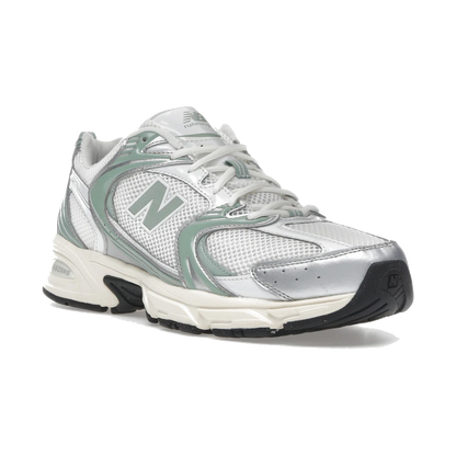 New Balance 530 Silver Metallic Mosaic Green