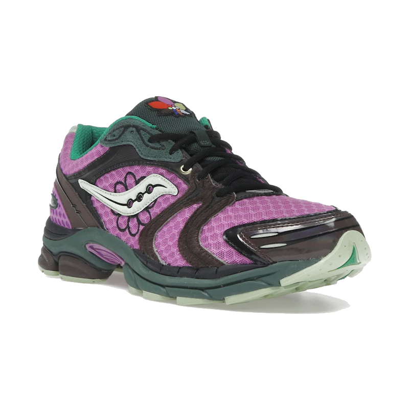 Saucony ProGrid Triumph 4 Jae Tips Flowers Grow Uptown Perilla