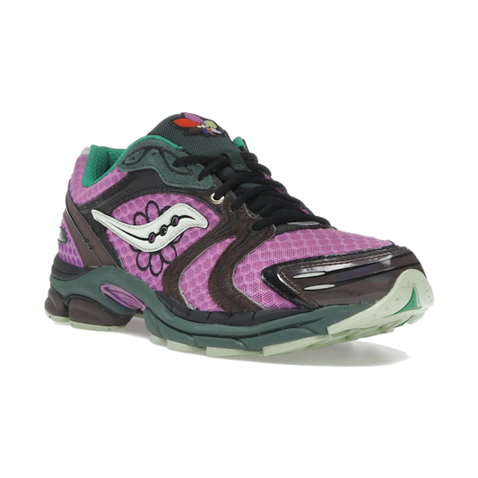 Saucony ProGrid Triumph 4 Jae Tips Flowers Grow Uptown Perilla