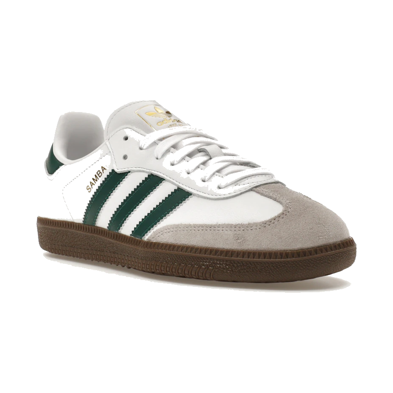 Adidas Samba OG Cloud White Collegiate Green