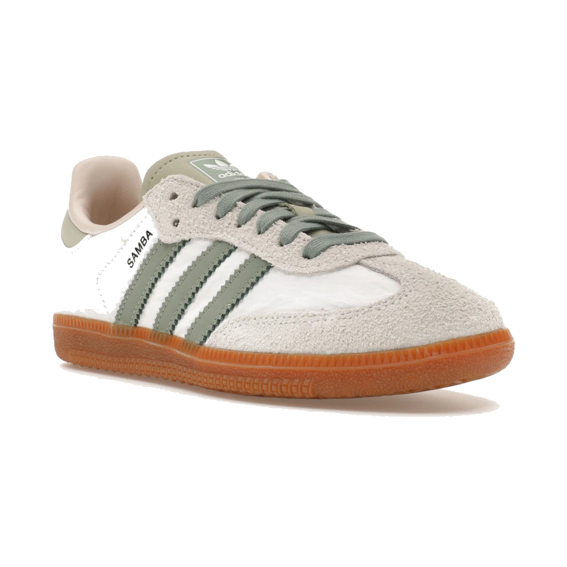 Adidas Samba OG Silver Green Putty Mauve