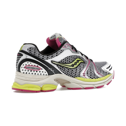 Saucony ProGrid Triumph 4 White Fluo Pink