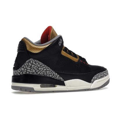 Air Jordan 3 Retro Black Cement Gold
