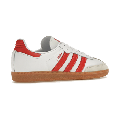Adidas Samba OG White Solar Red Gum