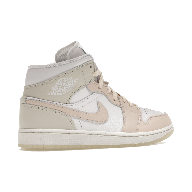 Air Jordan 1 Mid SE White Sea Glass Glacier Blue Guava Ice