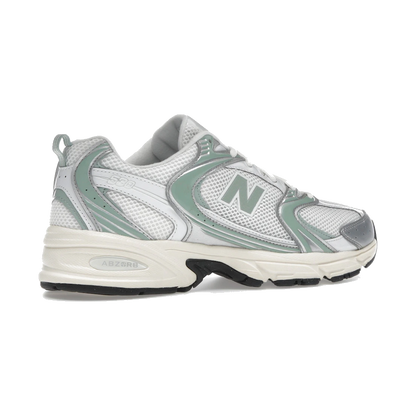 New Balance 530 Silver Metallic Mosaic Green