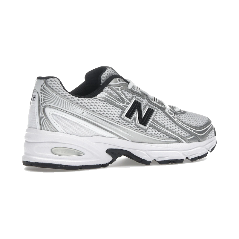 New Balance 740 White Silver Metallic Navy