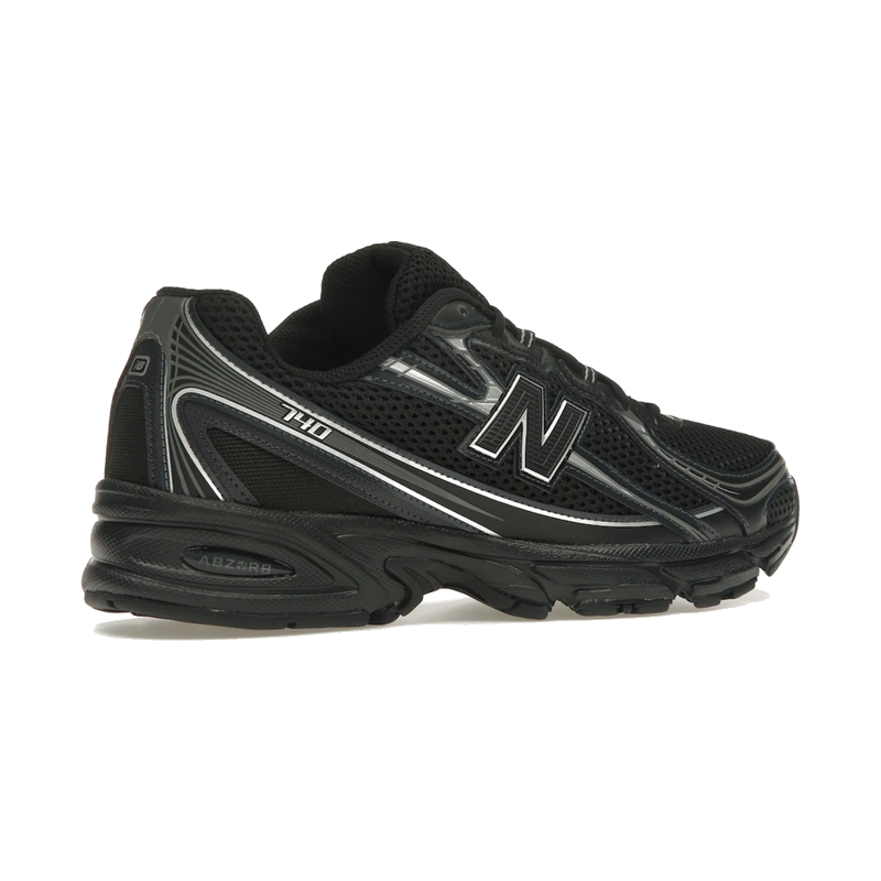 New Balance 740v2 Black Grey Silver
