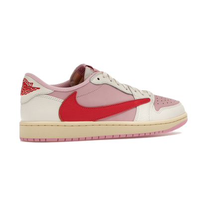 Air Jordan 1 Retro Low OG SP Travis Scott Sail Tropical Pink