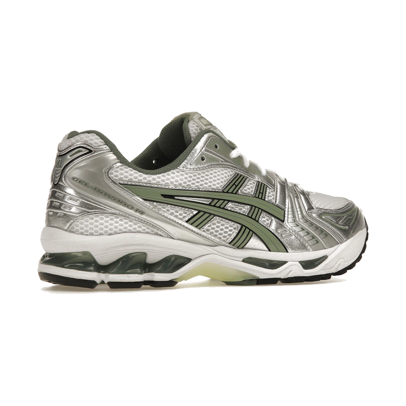 ASICS Gel-Kayano 14 White Pure Silver Slate Grey Sage