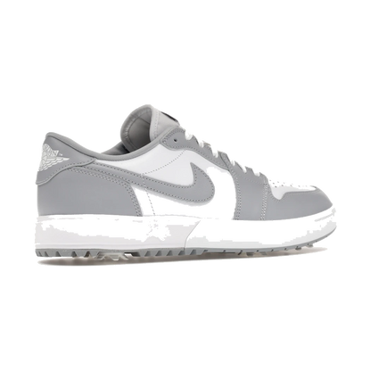 Air Jordan 1 Low Golf Spiked Wolf Grey White