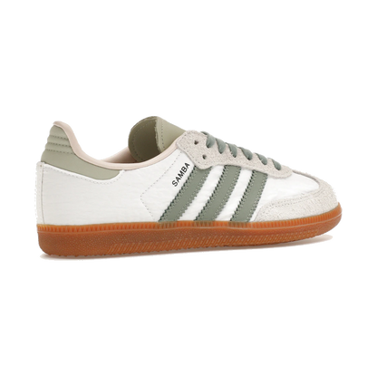 Adidas Samba OG Silver Green Putty Mauve