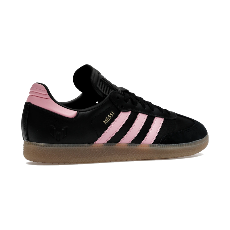 Adidas Samba Messi Black Gold Metallic