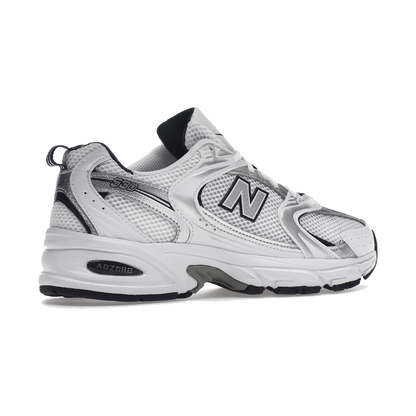 New Balance 530 White Silver Navy