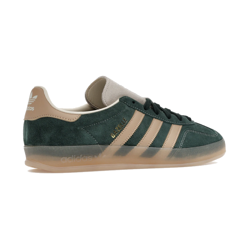 Adidas Gazelle Indoor Shadow Green Warm Sandstone