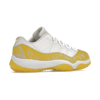 Air Jordan 11 Retro Low Yellow Snakeskin