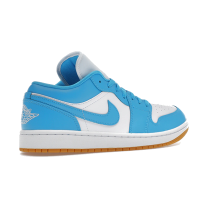 Air Jordan 1 Low White Gum Light Brown Dark Powder Blue