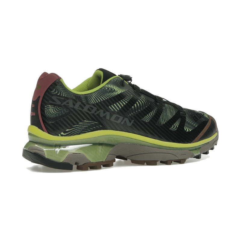 Salomon XT-4 OG Rave at Dawn Black Dark Citron