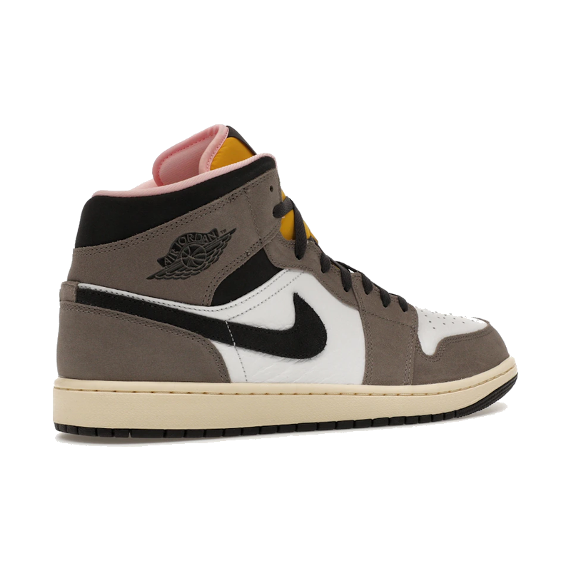 Air Jordan 1 Mid SE White Cave Stone