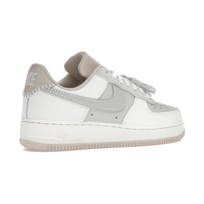 Nike Air Force 1 Low '07 Light Bone Suede Tassels