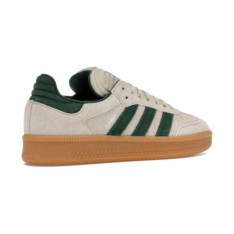 Adidas Samba XLG Putty Grey Collegiate Green