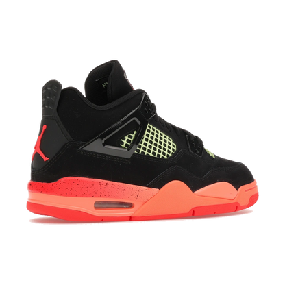 Air Jordan 4 Retro Black Infrared Barely Volt