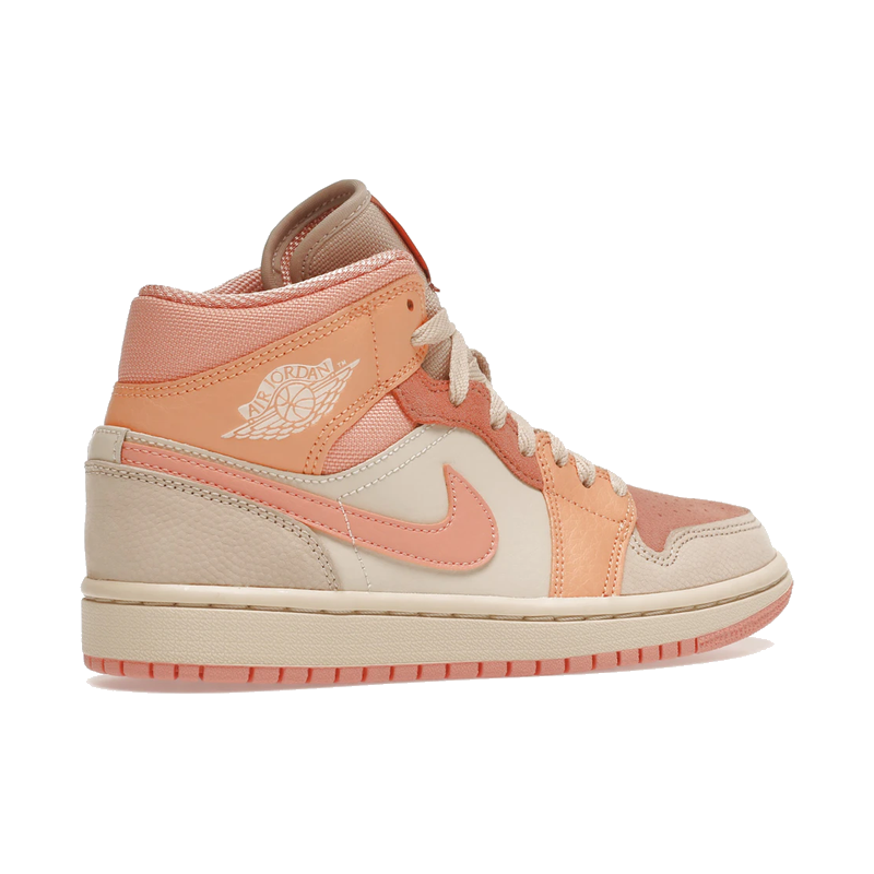 Air Jordan 1 Mid Apricot Orange