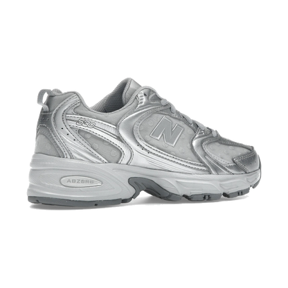 New Balance 530 Silver Metallic Raincloud Polka Dots