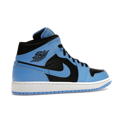 Air Jordan 1 Mid University Blue Black