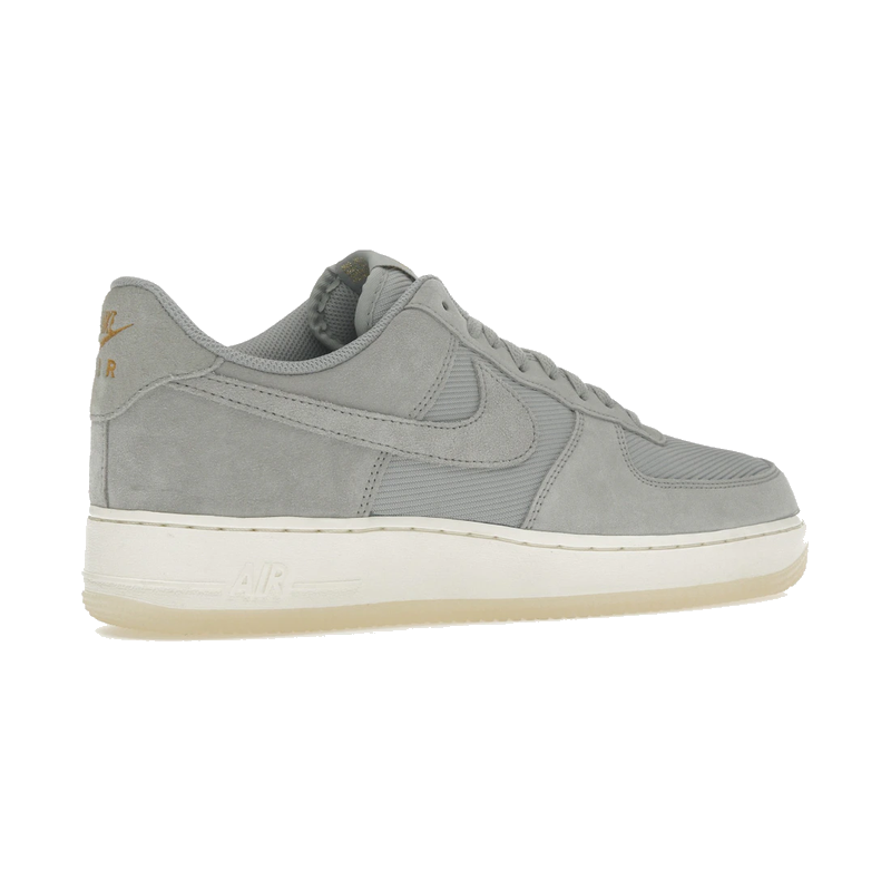 Nike Air Force 1 Low '07 LV8 Light Smoke Grey Metallic Gold Pale Ivory