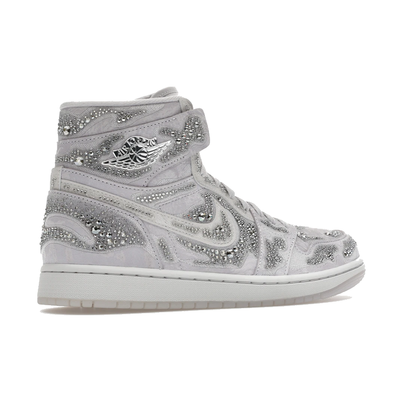 Air Jordan 1 Retro High OG Swarovski Vast Grey