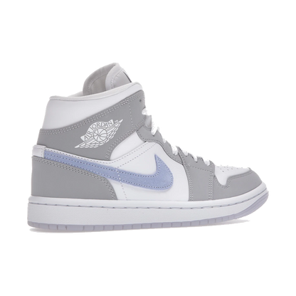 Air Jordan 1 Mid Wolf Grey Aluminum