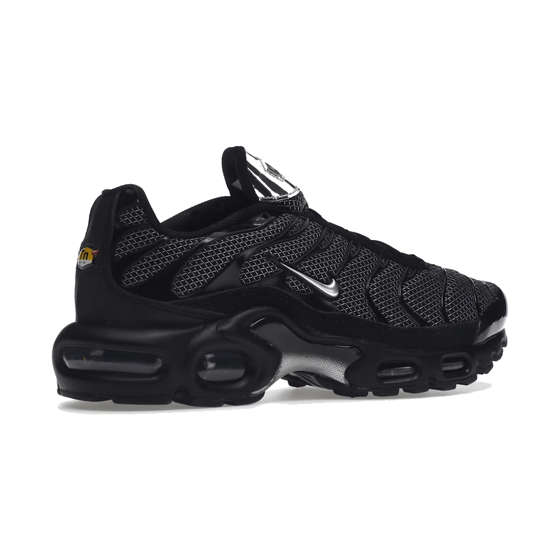 Nike Air Max Plus Black Suede Silver