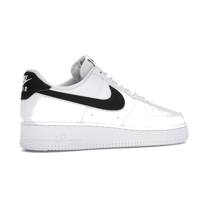 Nike Air Force 1 Low '07 White Black Pebbled Leather