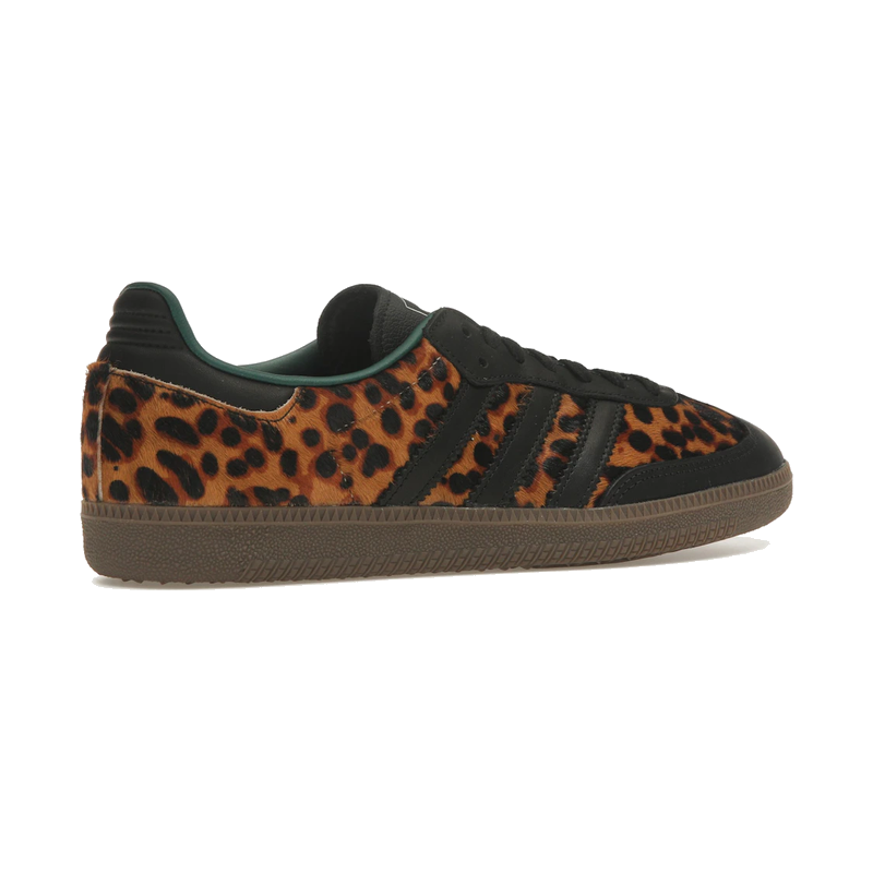 Adidas Samba OG Black Green Leopard