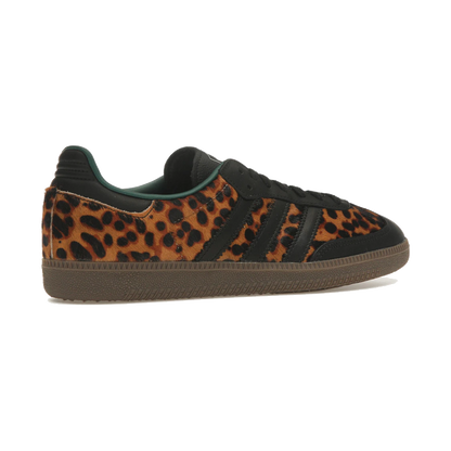 Adidas Samba OG Black Green Leopard