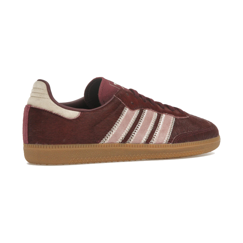 Adidas Samba OG Maroon Sand Strata Pony