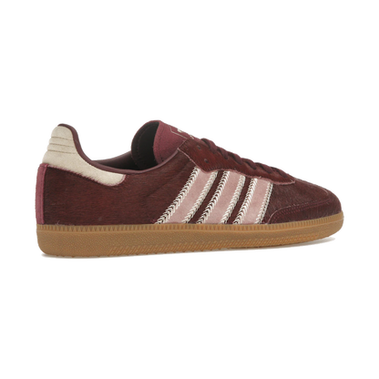 Adidas Samba OG Maroon Sand Strata Pony
