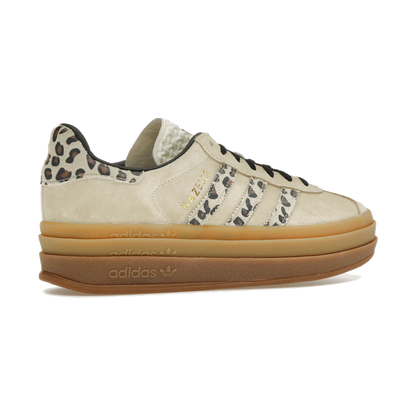Adidas Gazelle Bold Cream Black Leopard