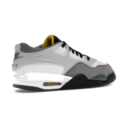 Air Jordan 4 RM Premium White Black Smoke Grey Fire Red