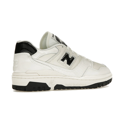 New Balance 550 Sea Salt Black Patent