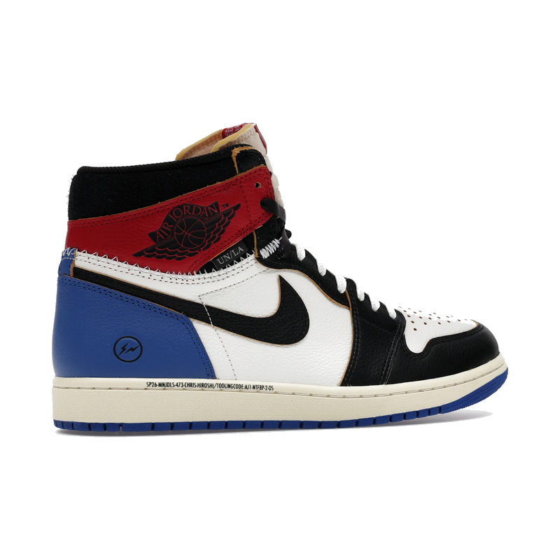 Air Jordan 1 Retro High OG SP Fragment x Union LA Varsity Red Sport Royal