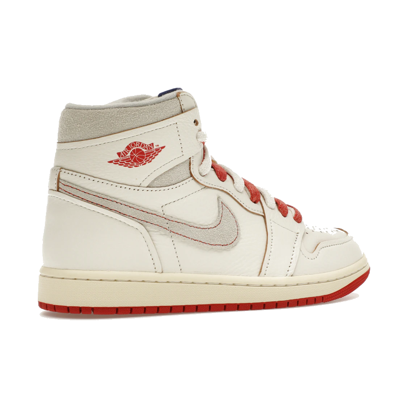 Air Jordan 1 Retro High Rare Air Sail Cinnabar